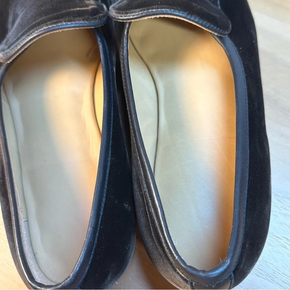 NEW Amorio Jaipur Women Sz 39 Velvet‎ Leather Driving Loafers Brown Elegant Boho
